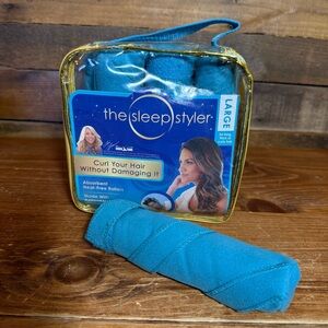 The Sleep Styler Nighttime Hair Curlers Large 8 Count Soft and Perfect for Night